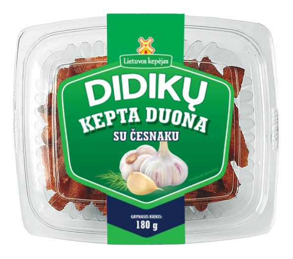 Stekte brød med hvitløk 180g